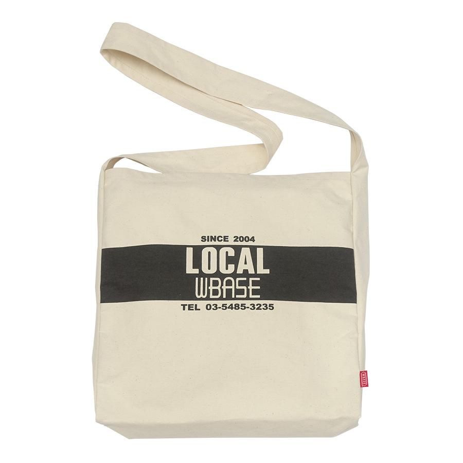 W-BASE  CRANK - LOCAL TOTE - BLACK/COTTN CANVAS COLOR