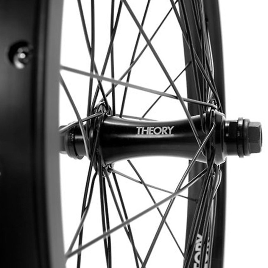 THEORY - PREDICT FRONT WHEEL - 36H - BLACK - W-BASE | BMXやピストを扱う渋谷の自転車店（通販可）
