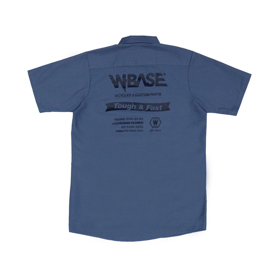 <img class='new_mark_img1' src='https://img.shop-pro.jp/img/new/icons47.gif' style='border:none;display:inline;margin:0px;padding:0px;width:auto;' />W-BASE TOUGH & FAST WORK SHIRT POSTMAN BLUE