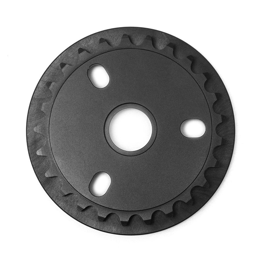 ALIVE INDUSTRY - GUARD SPROCKET - BLACK - W-BASE | BMXやピストを