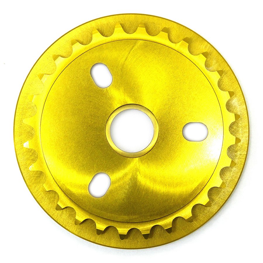 ALIVE INDUSTRY - GUARD SPROCKET - GOLD - W-BASE | BMXやピストを