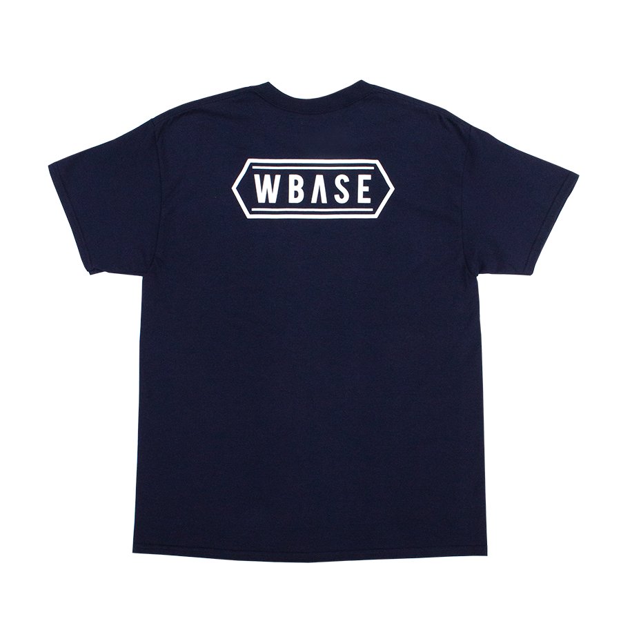 <img class='new_mark_img1' src='https://img.shop-pro.jp/img/new/icons1.gif' style='border:none;display:inline;margin:0px;padding:0px;width:auto;' />W-BASE - HEX LOGO TEE - NAVY