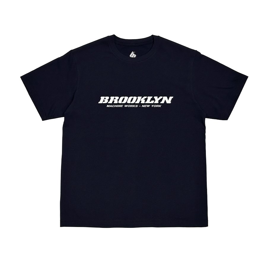 <img class='new_mark_img1' src='https://img.shop-pro.jp/img/new/icons1.gif' style='border:none;display:inline;margin:0px;padding:0px;width:auto;' />BROOKLYN MACHINE WORKS GOLF DEPT. - PUTT BURGER TEE - NAVY