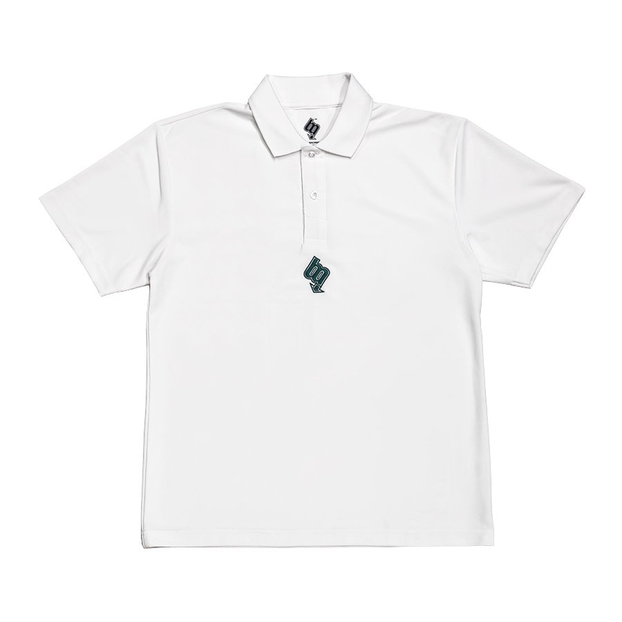 <img class='new_mark_img1' src='https://img.shop-pro.jp/img/new/icons1.gif' style='border:none;display:inline;margin:0px;padding:0px;width:auto;' />BROOKLYN MACHINE WORKS GOLF DEPT. - POLO SHIRT - WHITE