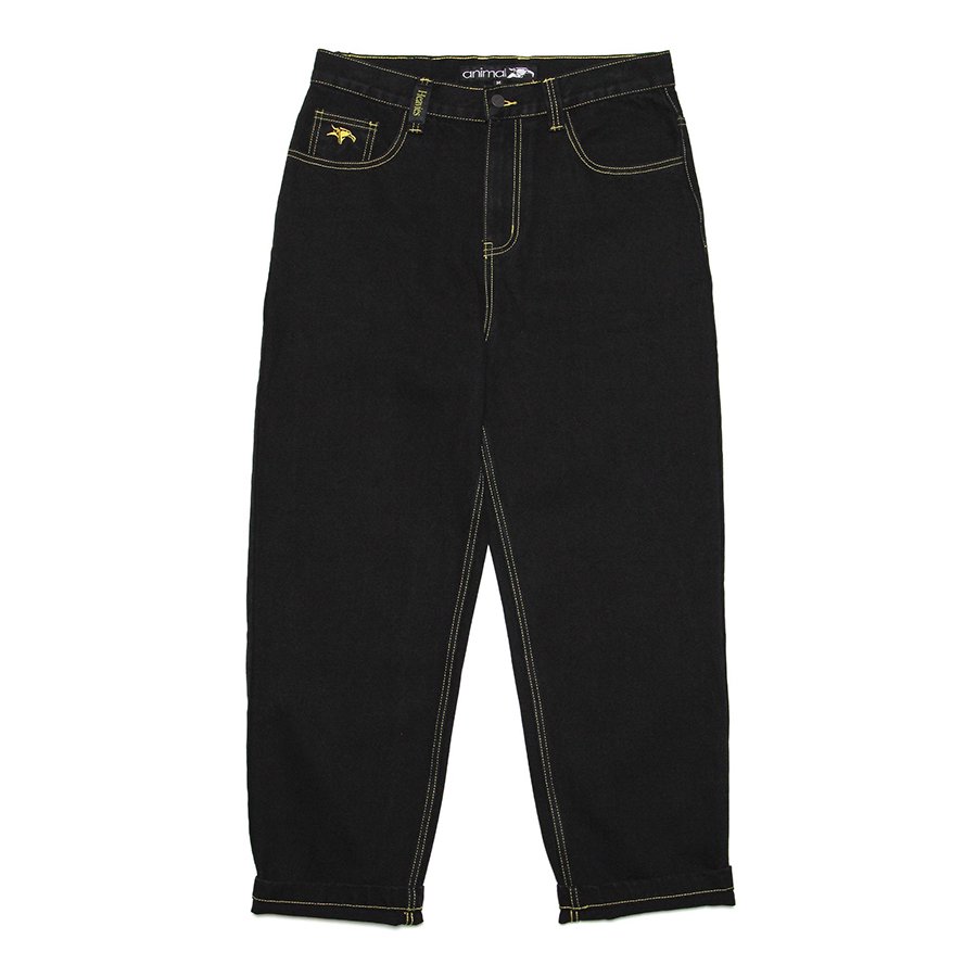 <img class='new_mark_img1' src='https://img.shop-pro.jp/img/new/icons1.gif' style='border:none;display:inline;margin:0px;padding:0px;width:auto;' />ANIMAL X HEAVIES - CLASSIC JEANS - BLACK