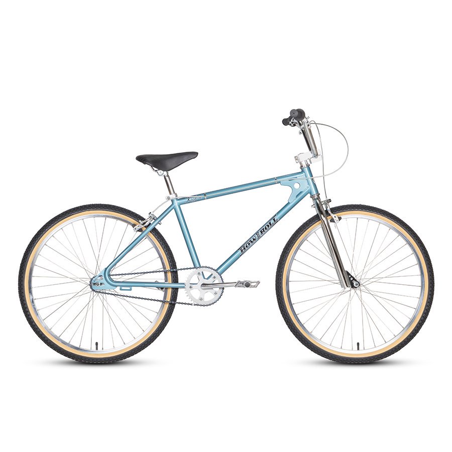 HOW I ROLL - KICK IT - AQUA METALLIC - W-BASE | BMXやピストを扱う渋谷の自転車店（通販可）