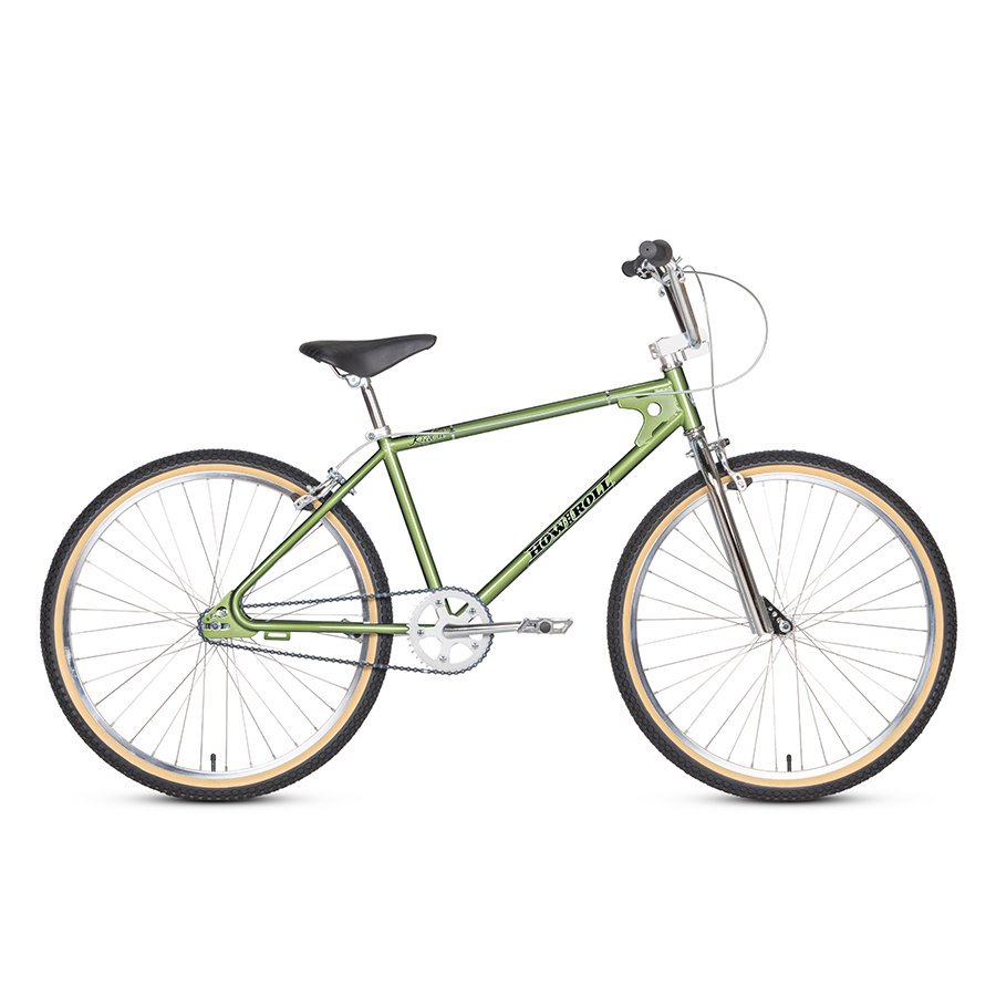 HOW I ROLL - KICK IT - GREEN METALLIC - W-BASE | BMXやピストを扱う渋谷の自転車店（通販可）