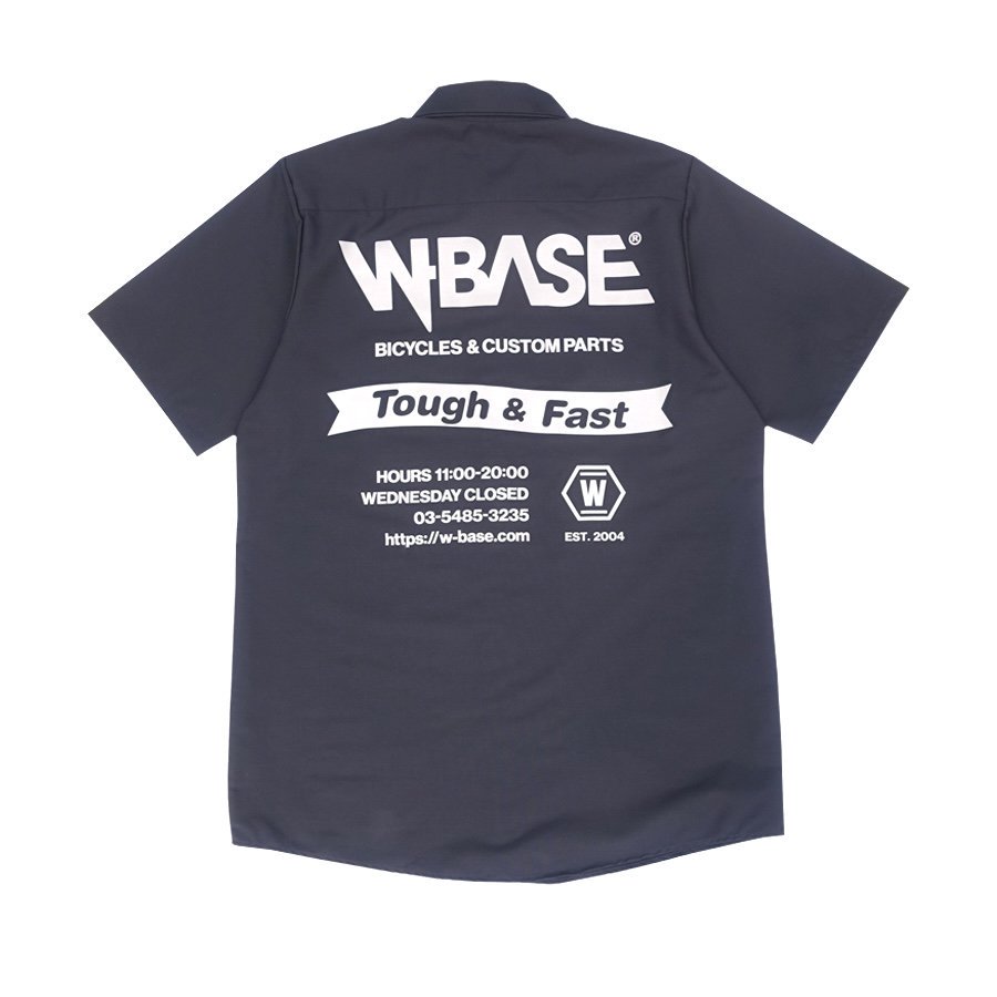 W-BASE - TOUGH&FAST WORK SHIRT - CHARCOAL