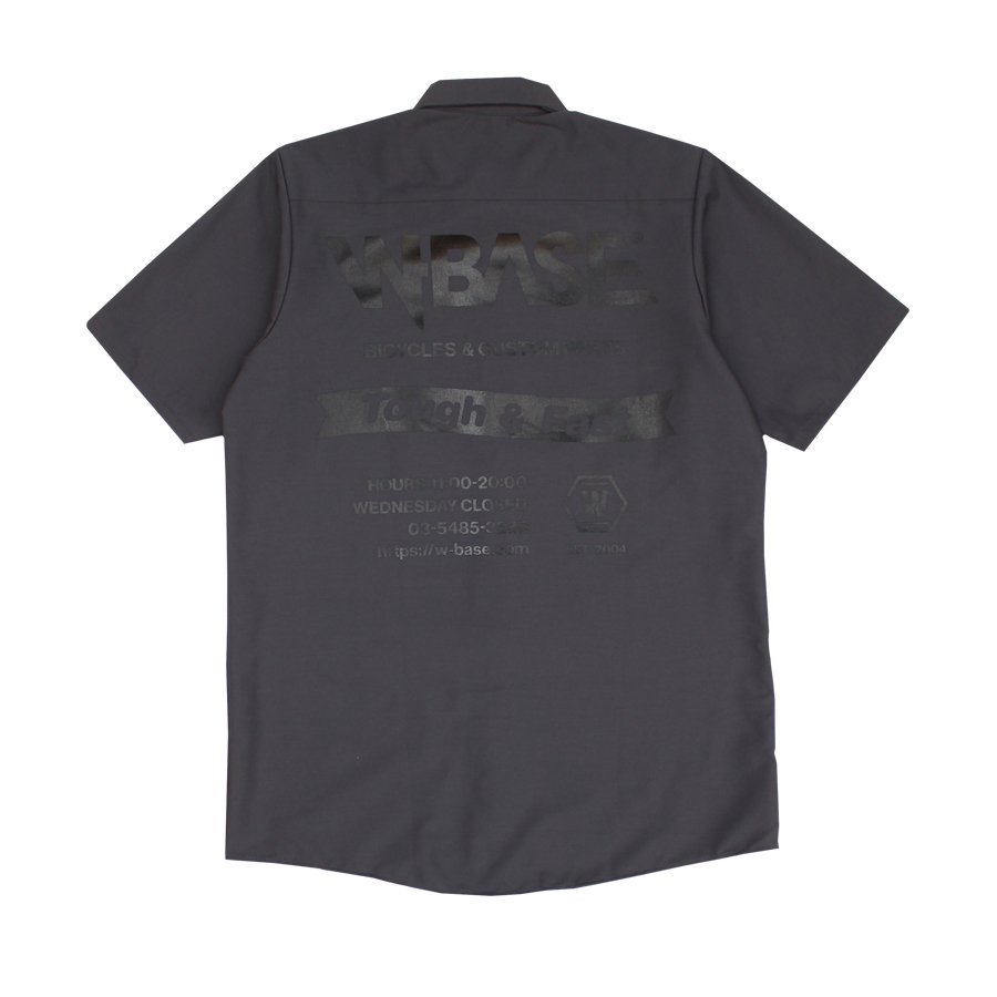 W-BASE - TOUGH&FAST WORK SHIRT - CHARCOAL