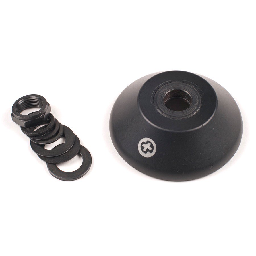 SALTPLUS - UNIVERSAL CRMO/NYLON REAR HUB GUARD - BLACK