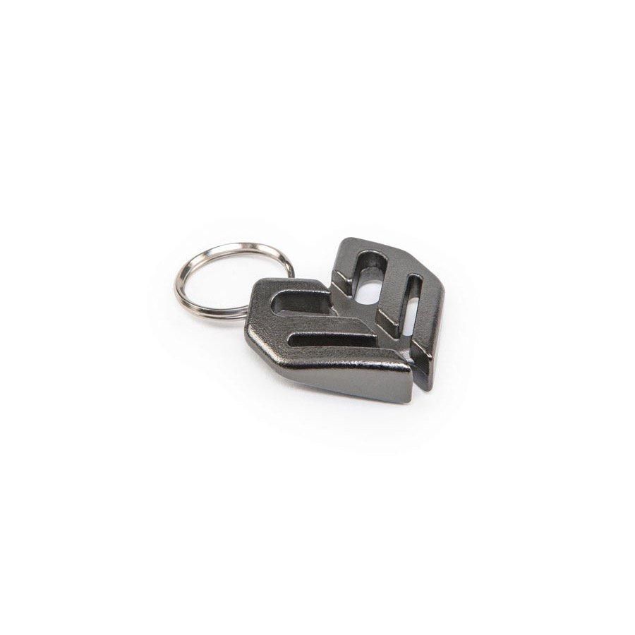 ECLAT - KEY CHAIN SPOKE WRENCH - BLACK NICKEL 