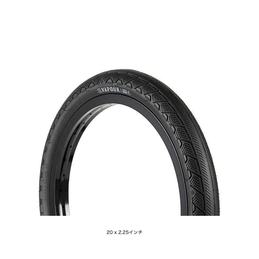 ECLAT - VAPOUR TIRE - BLACK/BLACK WALL 