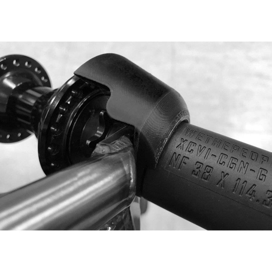 ECLAT - OVERGUARD NYLON REAR HUBGUARD - BLACK 