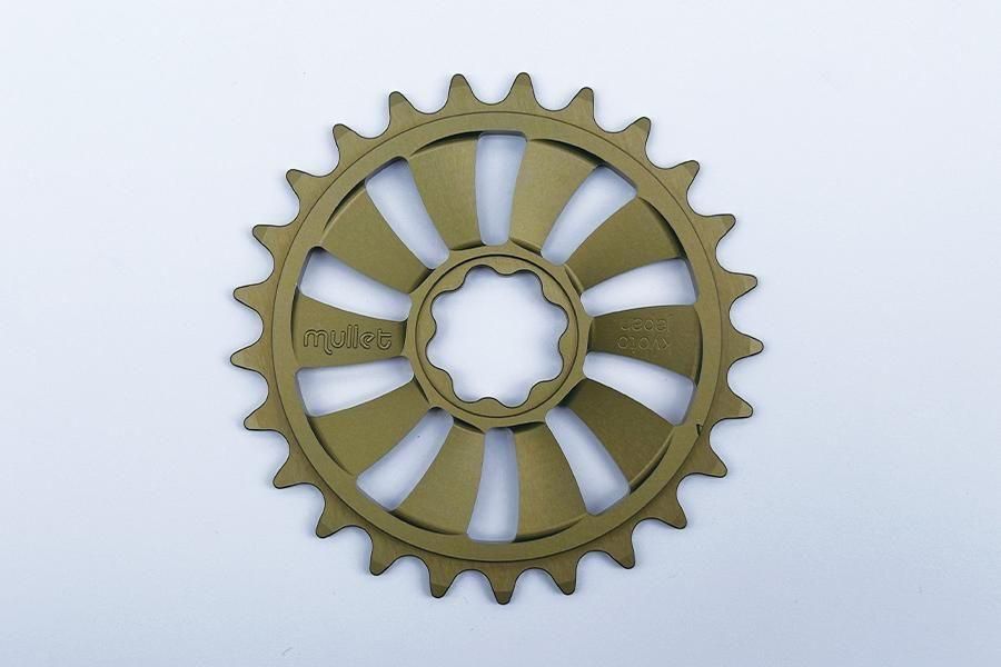 MULLET PRODUCTS - TURBINE SPROCKET - HARD ANODIZED