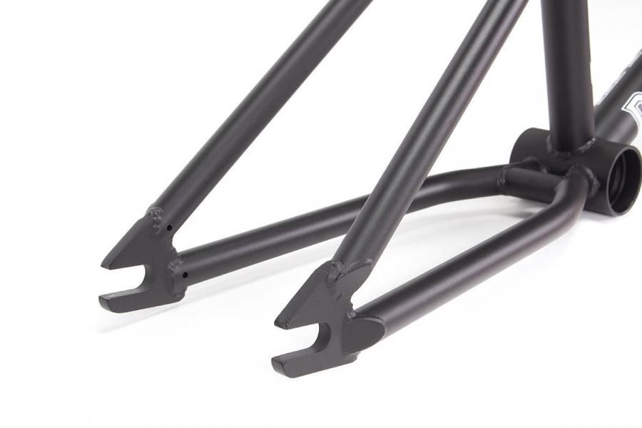 DURCUS ONE - RAW FRAME - MATT BLACK - W-BASE | BMXやピストを