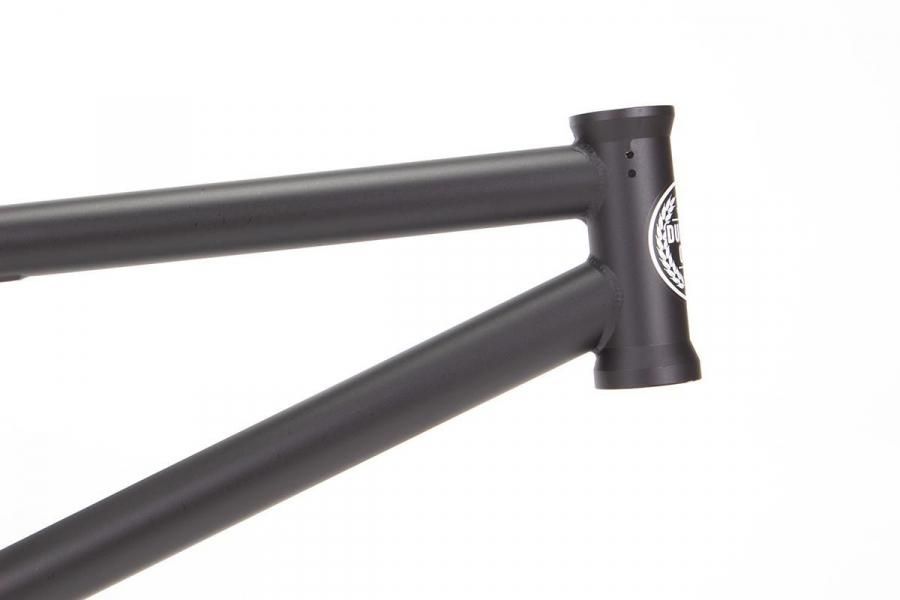 DURCUS ONE - RAW FRAME - MATT BLACK - W-BASE | BMXやピストを