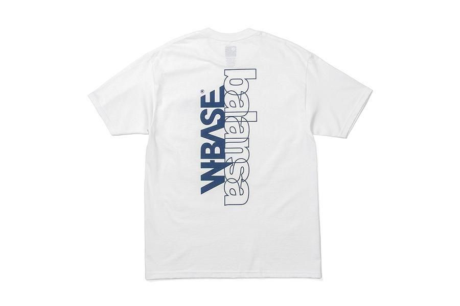 BALANSA ssb logo tee (white/black)/韓国 ファッション Tシャツ