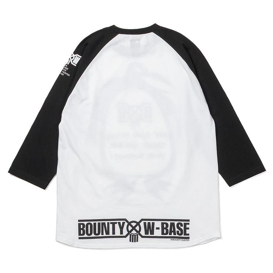 BOUNTY HUNTER x W-BASE - BxW RAGLAN TEE TIN BADGE SET