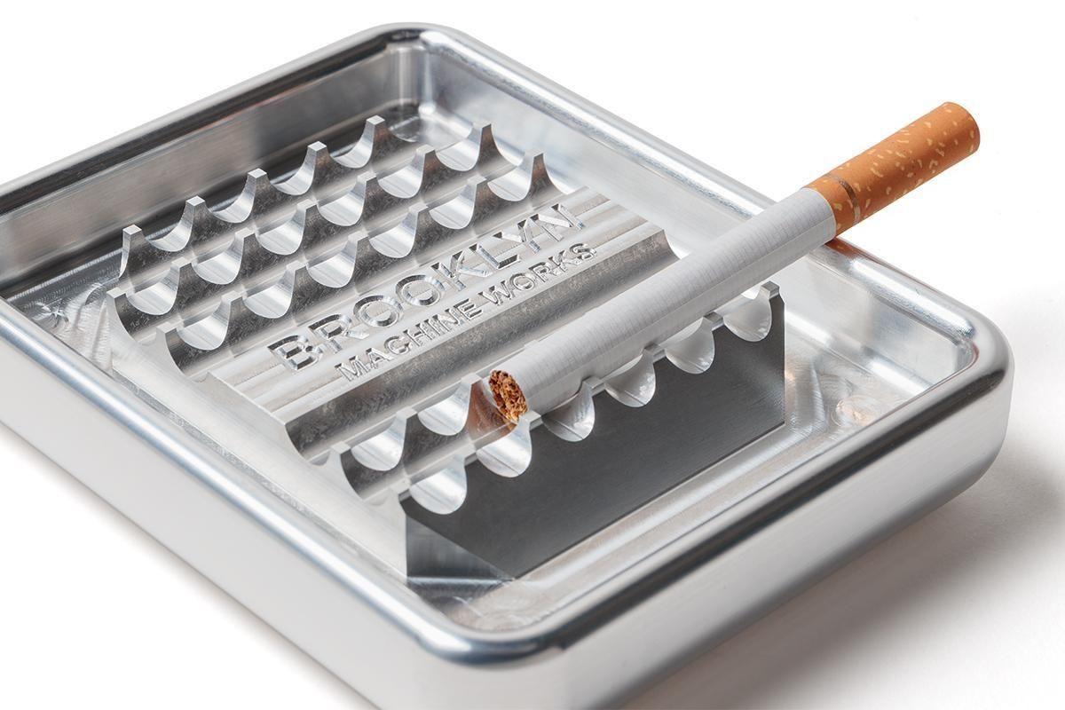 BROOKLYN MACHINE WORKS ASHTRAY - RAW - W-BASE | BMXやピスト