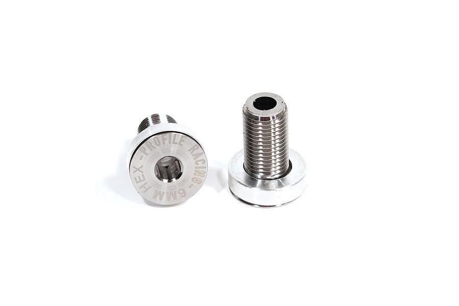 PROFILE RACING TITANIUM FLUSH MOUNT CRANK AXLE BOLTS