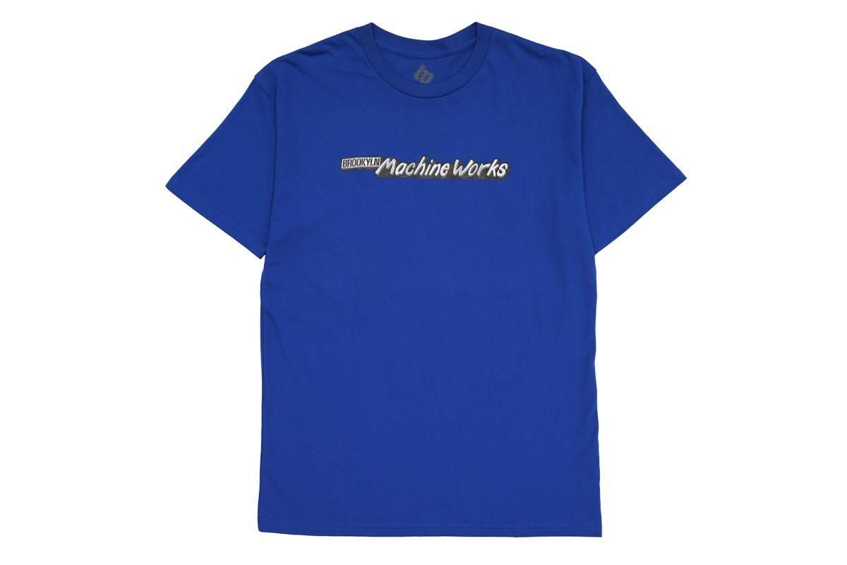 BROOKLYN MACHINE WORKS - FJ40 TEE - ROYAL BLUE - W-BASE
