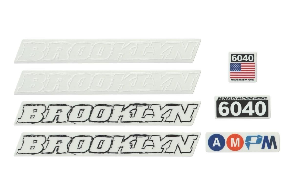 ����������� BROOKLYN MACHINE WORKS - 6040 FRAME STICKER PACK