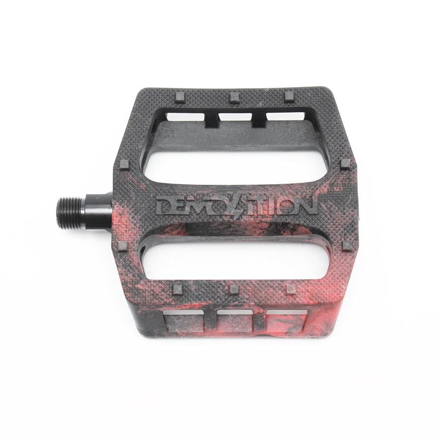 DEMOLITION - TROOPER NYLON PEDAL - BLACK/RED MIX - W-BASE
