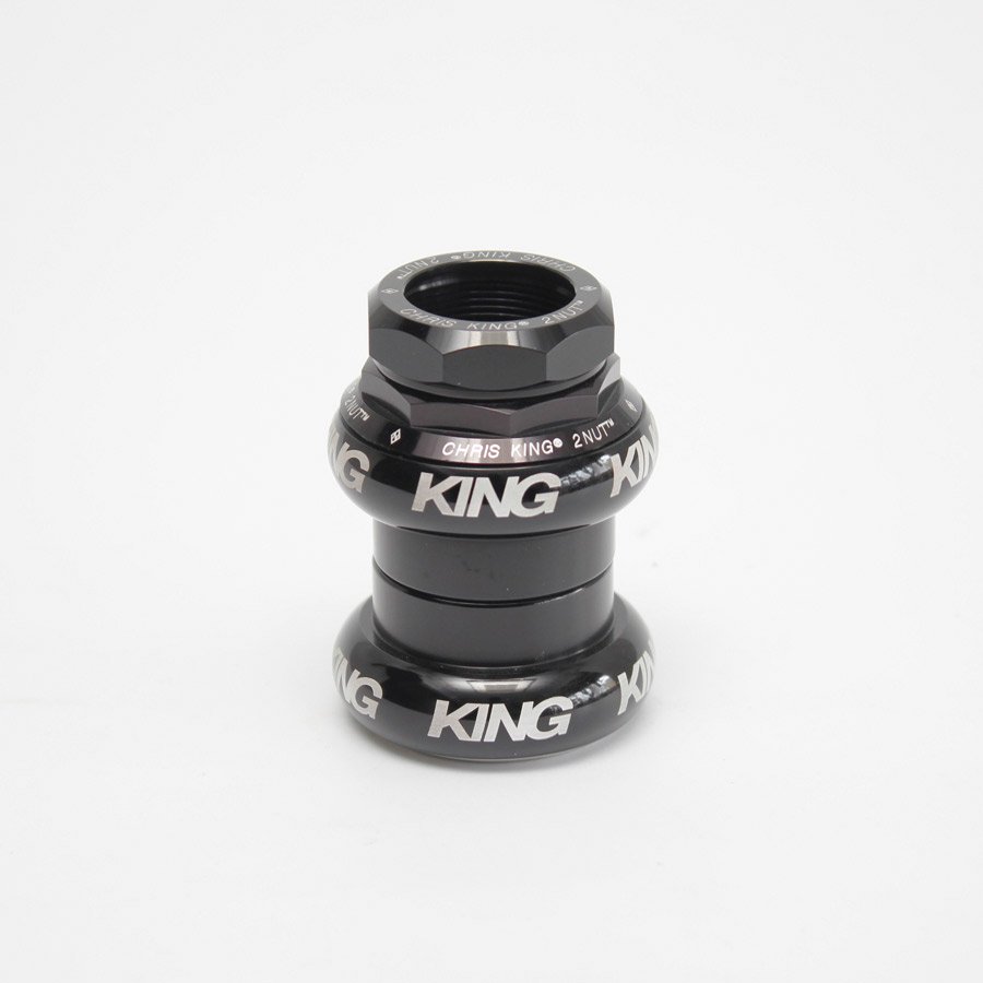 CHRISKING - 2NUT 1”STD THREAD HEAD SET - BLACK - W-BASE | BMX やピストを扱う渋谷の自転車店（通販可）