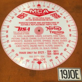 タイミングディスク MCA プラスチック製