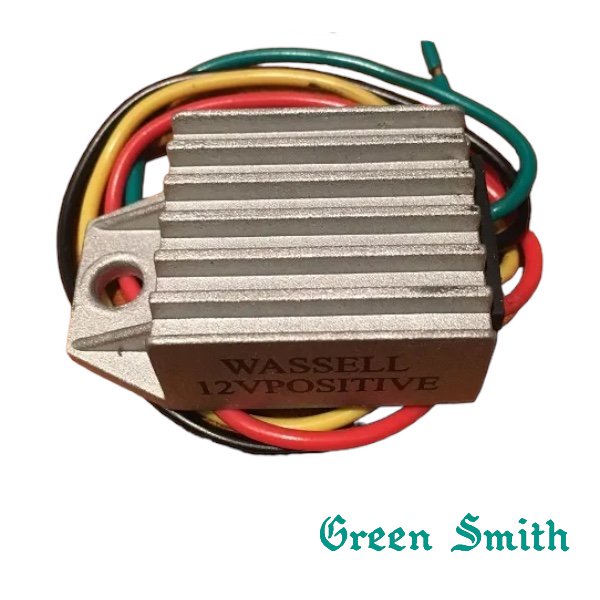 12Vダイナモ用レギュレーター ポジティブグラウンド - GreenSmith