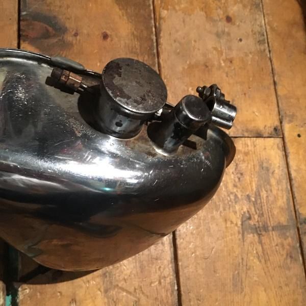中古】メッキオイルタンク 70年500/650ツイン F11577 - GreenSmith