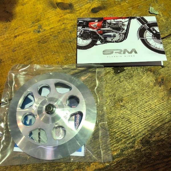 SRM クラッチプレッシャープレート BSA A7,A10,B31,B33 - GreenSmith