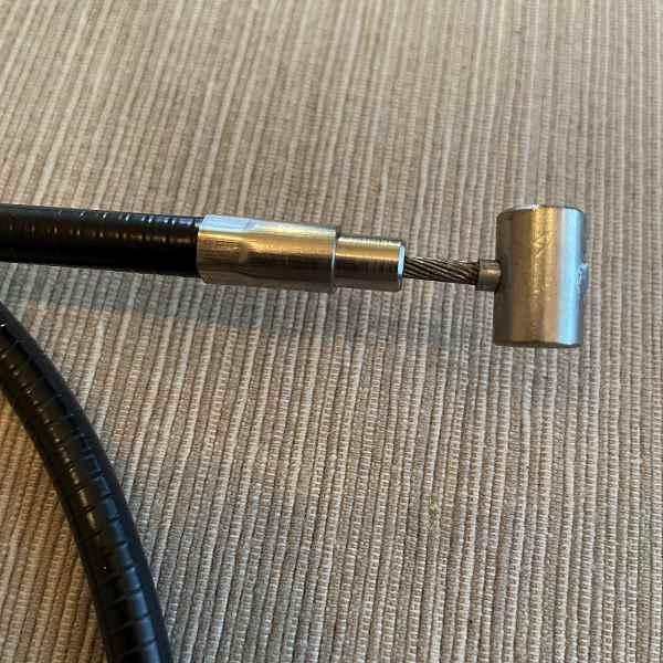 Venhill製 ブレーキワイヤー スイッチ付き 71-73年コニカルドラム用
