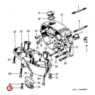 P/Uギアボックス カバースクリュー