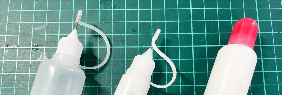 口先の細いボンド入れ