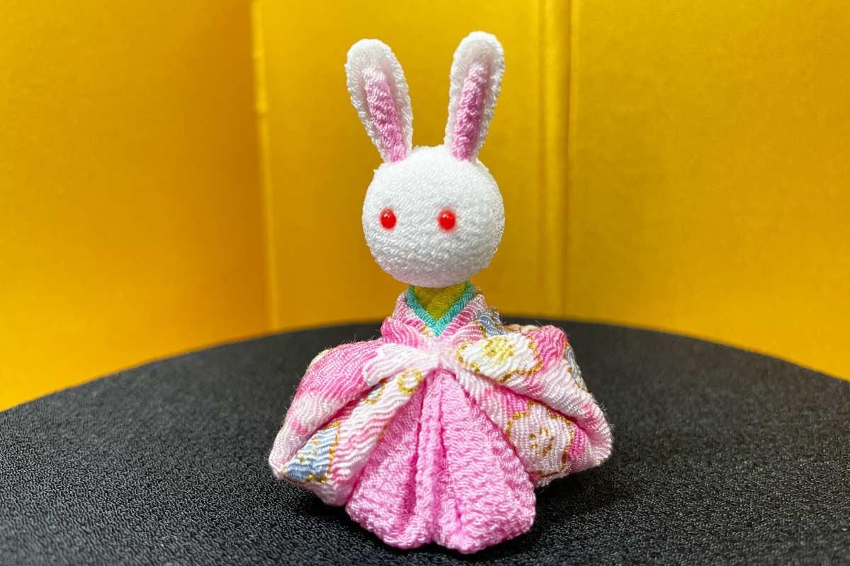 うさぎのつまみ雛