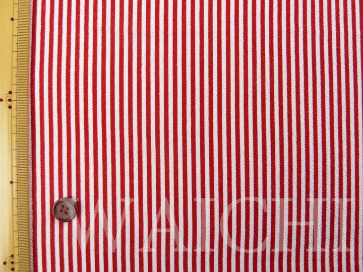 やまと　なでしこ　オリジナル赤と白のストライプ着物　洗えるポリエステル　中古品 やまと なでしこ オリジナル赤と白のストライプ着物 洗える