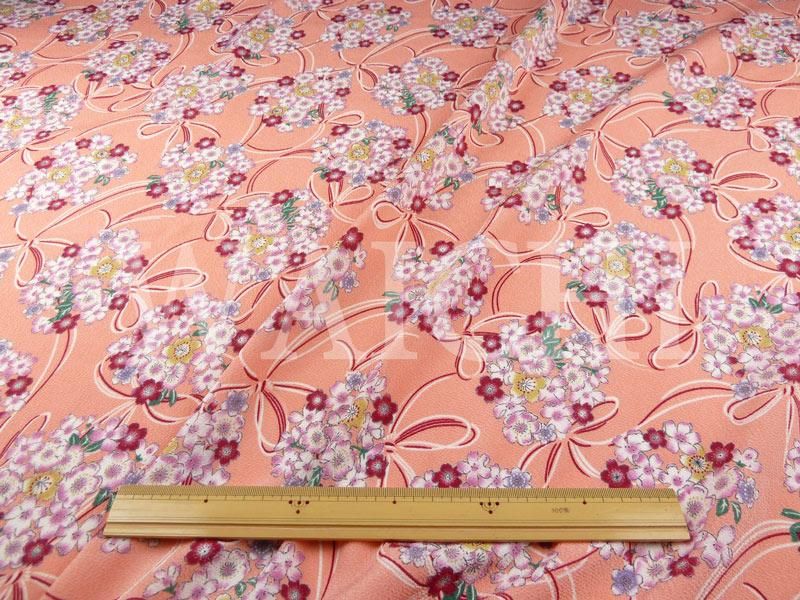高級結び帯 桜ピンク 楽天市場】【Prices down2】大人用 結び帯単品「ピンク 桜」作り