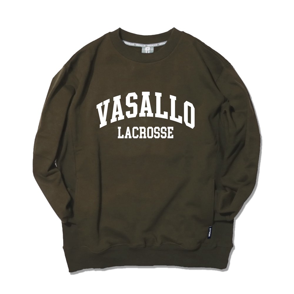 Vasallo Crewneck Pocket Sweatshirt  College Logo