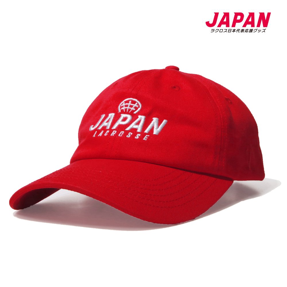 JAPAN DADHAT Red【ラクロス日本代表応援グッズ】