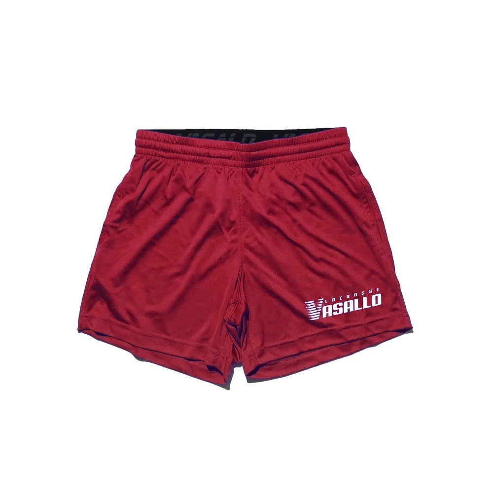 WOMEN'SSTANDARD TR  SHORTS DARK RED