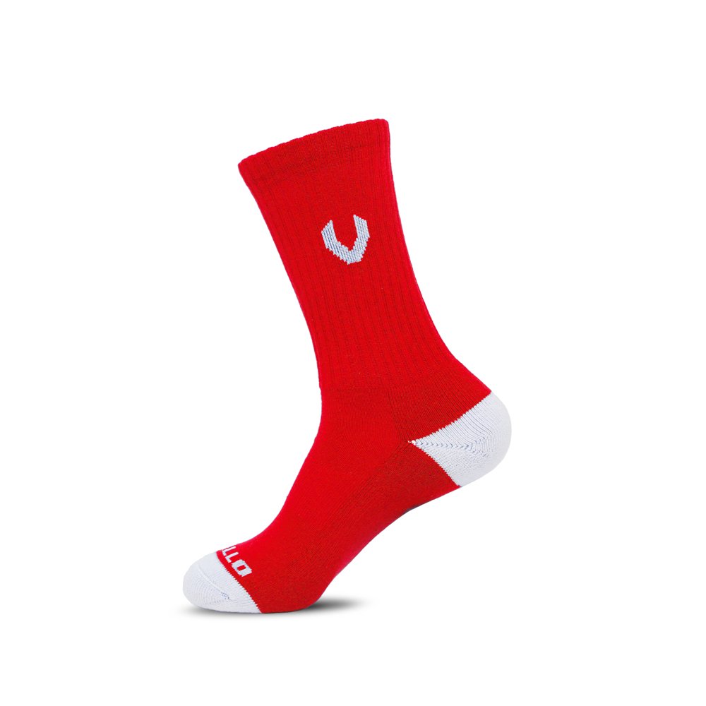 LACROSSE SOCKS RED