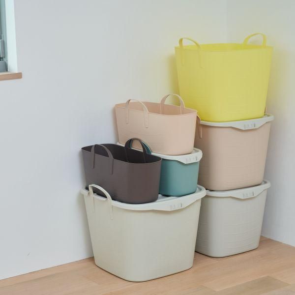 家具のすき間に置ける収納 「baquet L slim モカベージュ