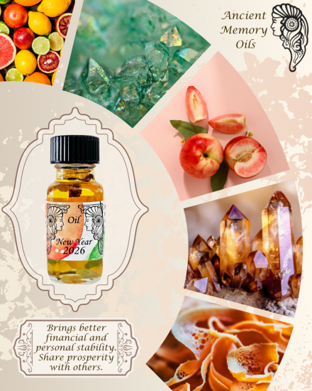 2026年新作限定オイル | 謹賀新年 - アトリエ虹色つむぎ 癒し