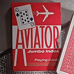 ӥ ܥǥå() (Aviator Jumbo Index Playing Cards RED)