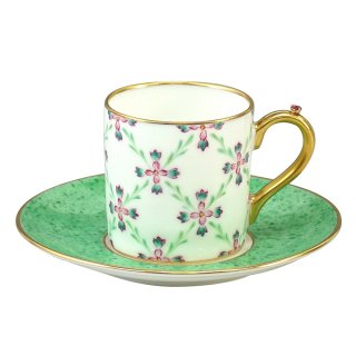 【宮内庁御用達】ナカヤマ陶器✨デミタス碗皿(小さめコーヒーカップ&ソーサー)