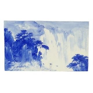 風景画 油絵 2点セット