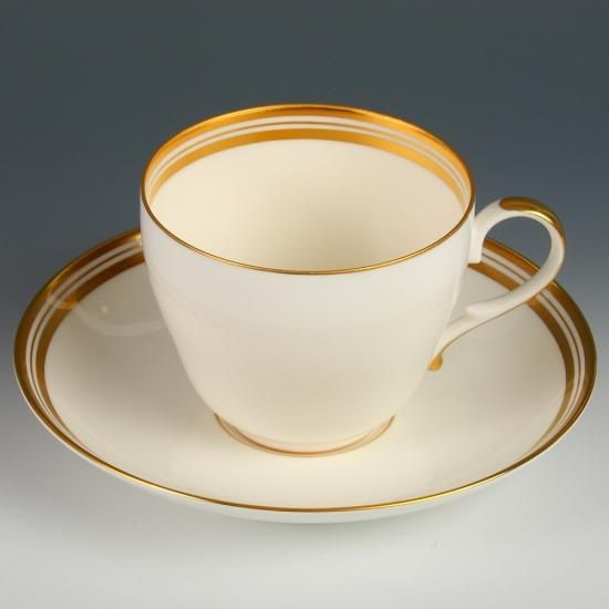 NAKAYAMA ホワイトゴールド コーヒー碗皿