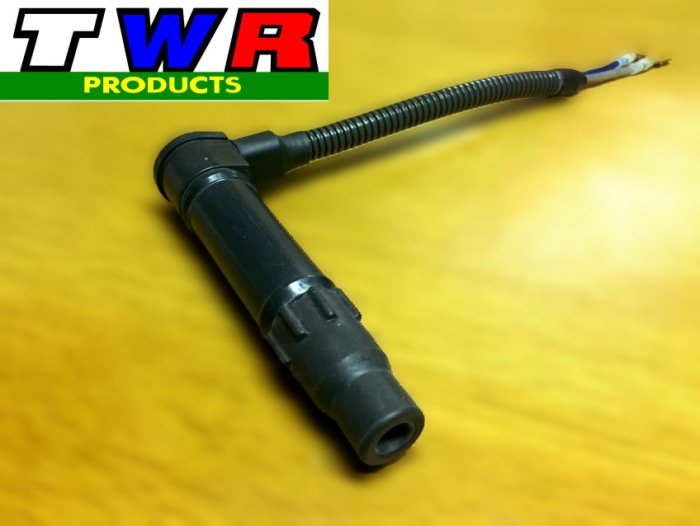 TWR PRODUCTS XR250R ME06 ダイレクト イグニション 強化 プラグ キャップ ブラック !