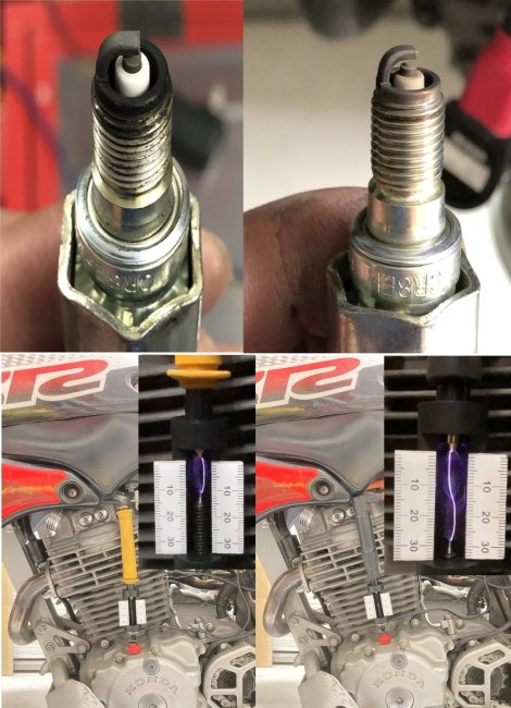 TWR PRODUCTS XLR250R MD20 ダイレクト イグニション 強化 プラグ キャップ オレンジレッド